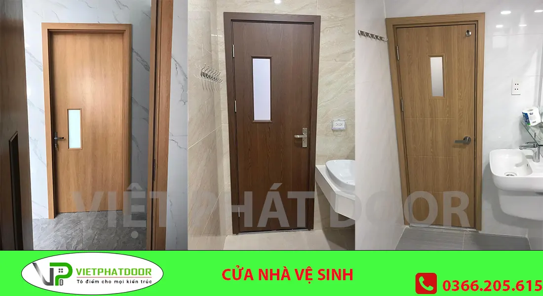 TỔNG HỢP CÁC MẪU CỬA NHÀ VỆ SINH GIÁ TỐT NHẤT 2025 cửa nhà vệ sinh