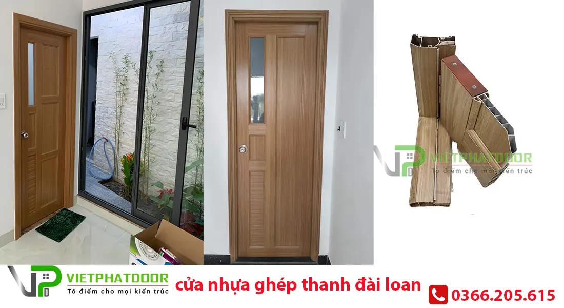 CỬA NHỰA PVC cửa nhựa đài loan