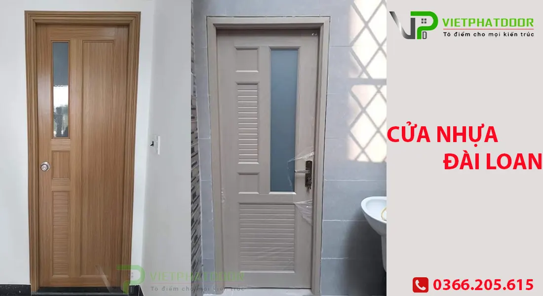 CỬA NHÀ VỆ SINH CỬA NHỰA ĐÀI LOAN
