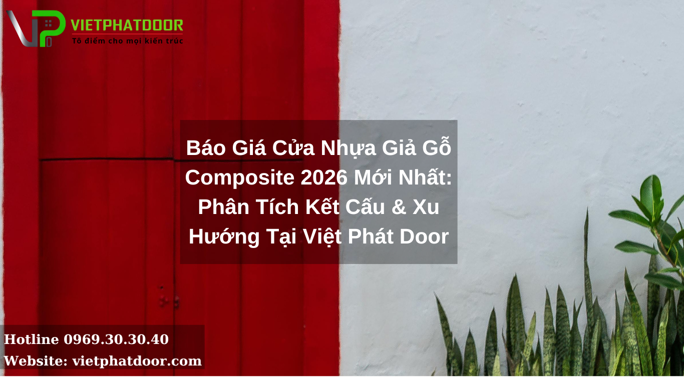 Báo Giá Cửa Nhựa Giả Gỗ Composite 2026 Mới Nhất Phân Tích Kết Cấu & Xu Hướng Tại Meta Corp