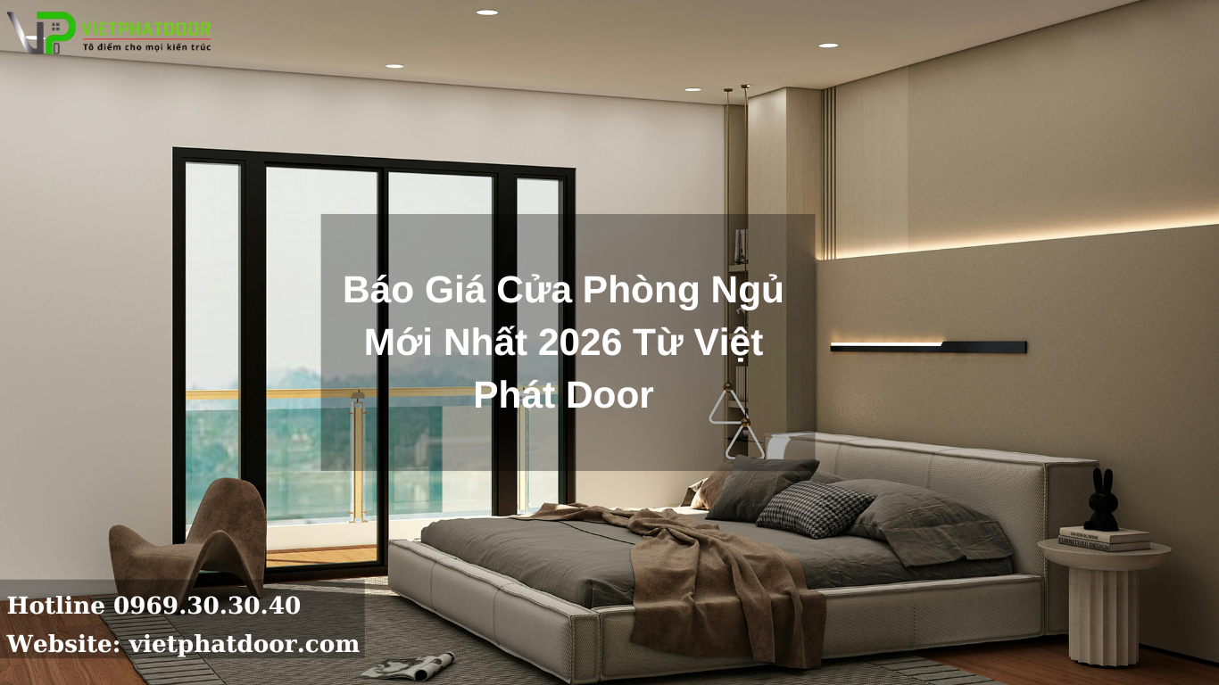 Báo Giá Cửa Phòng Ngủ Mới Nhất 2026 Từ Meta Corp