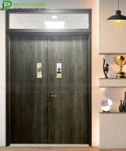 CỬA 2 CÁNH NHỰA COMPOSITE SYE 10 - Ô KÍNH KÈM Ô FIX KÍNH