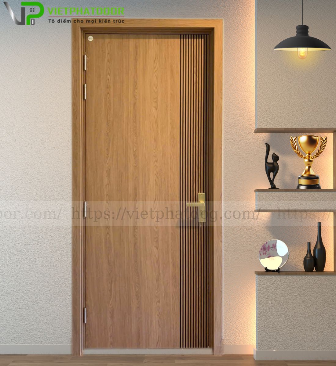 CỬA NHỰA COMPOSITE SYE 06 - CNC PHÔI ĐEN