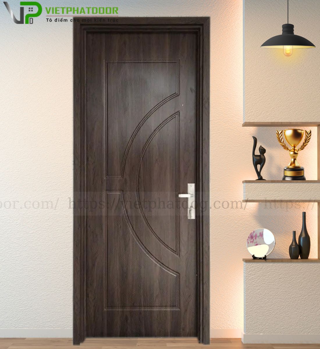 CỬA NHỰA GIẢ GỖ COMPOSITE SYB 14 - 52