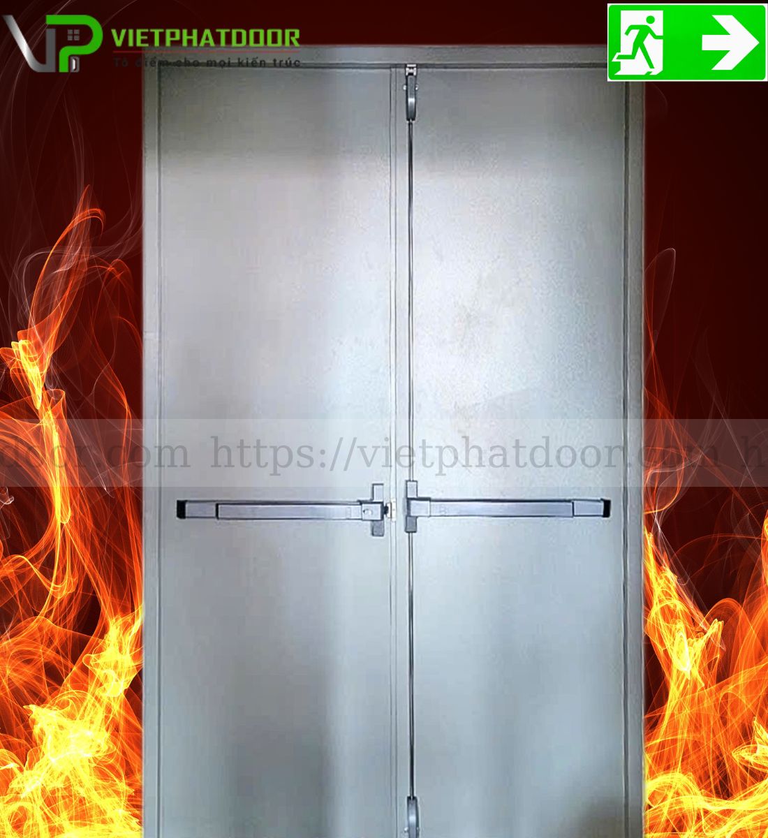 CỬA THÉP CHỐNG CHÁY Ô KÍNH MỜ CỬA THÉP CHỐNG CHÁY 2 CÁNH