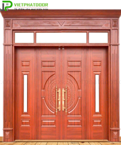 CỬA THÉP VÂN GỖ BIỆT THỰ