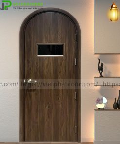 CỬA VÒM NHỰA COMPOSITE B14 - Ô KÍNH