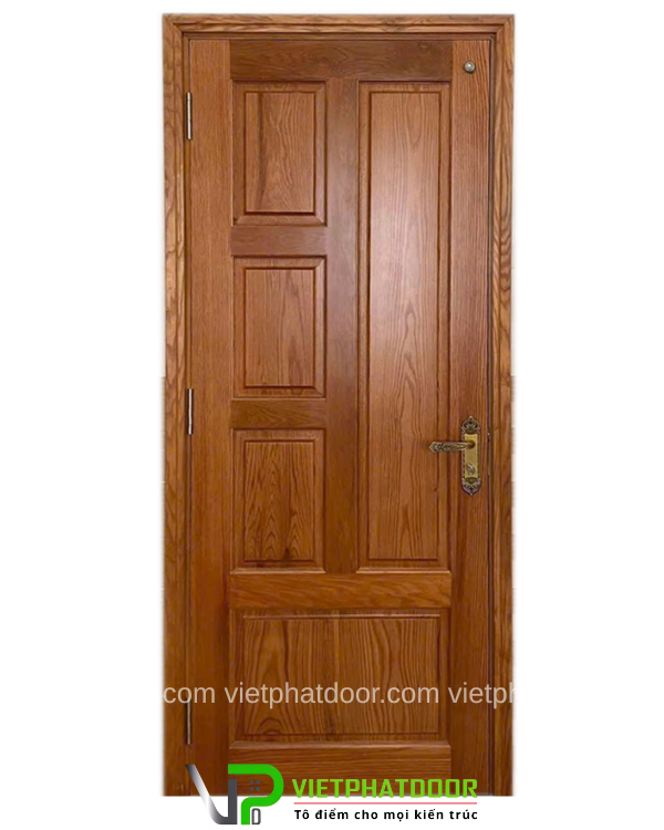Cửa gỗ tự nhiên VP720 Xoan Đào