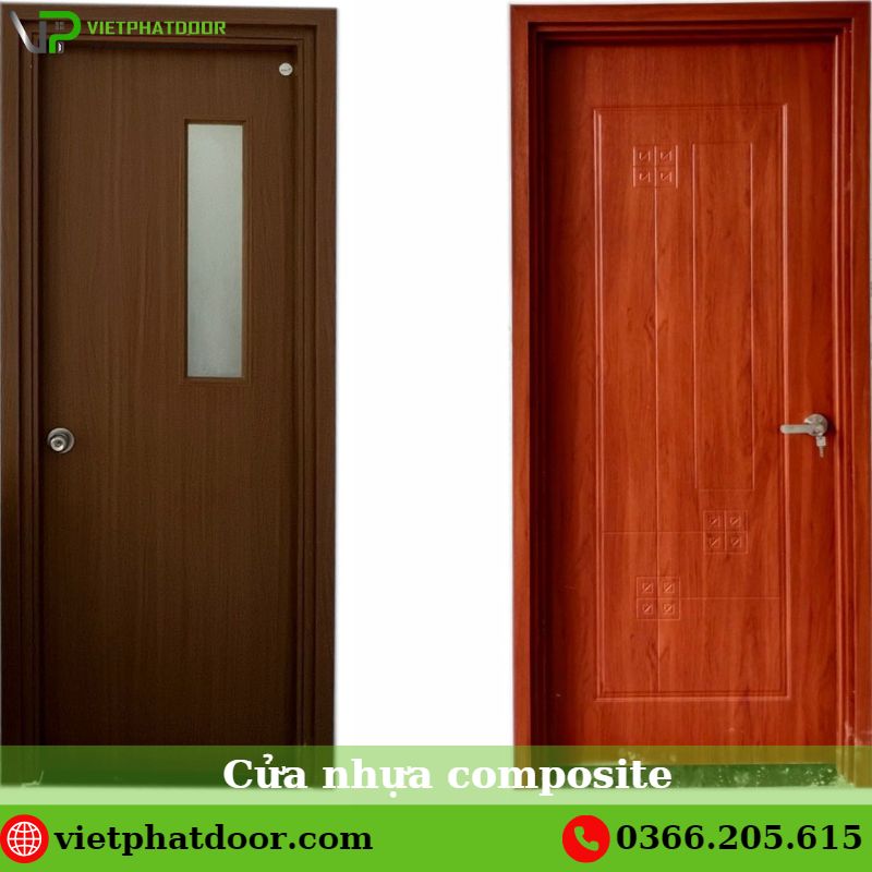 Cửa gỗ composite Cửa nhựa composite màu B2