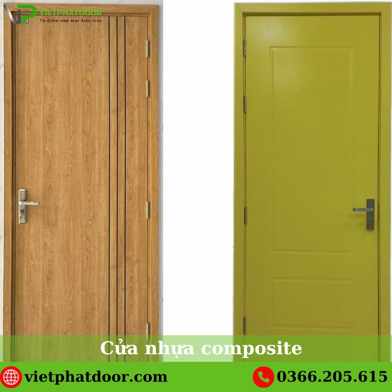 Cửa gỗ nhựa cao cấp chất lượng ở TPHCM Cửa nhựa composite