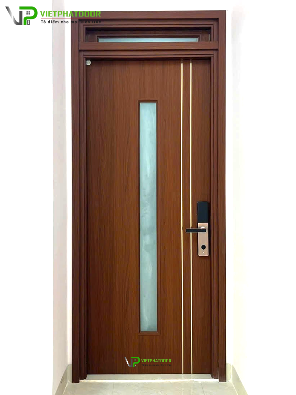 Bàn giao báo giá cửa nhựa giả gỗ composite tại Gò Vấp Cua-nhua-gia-go-composite-Viet-Phat-1