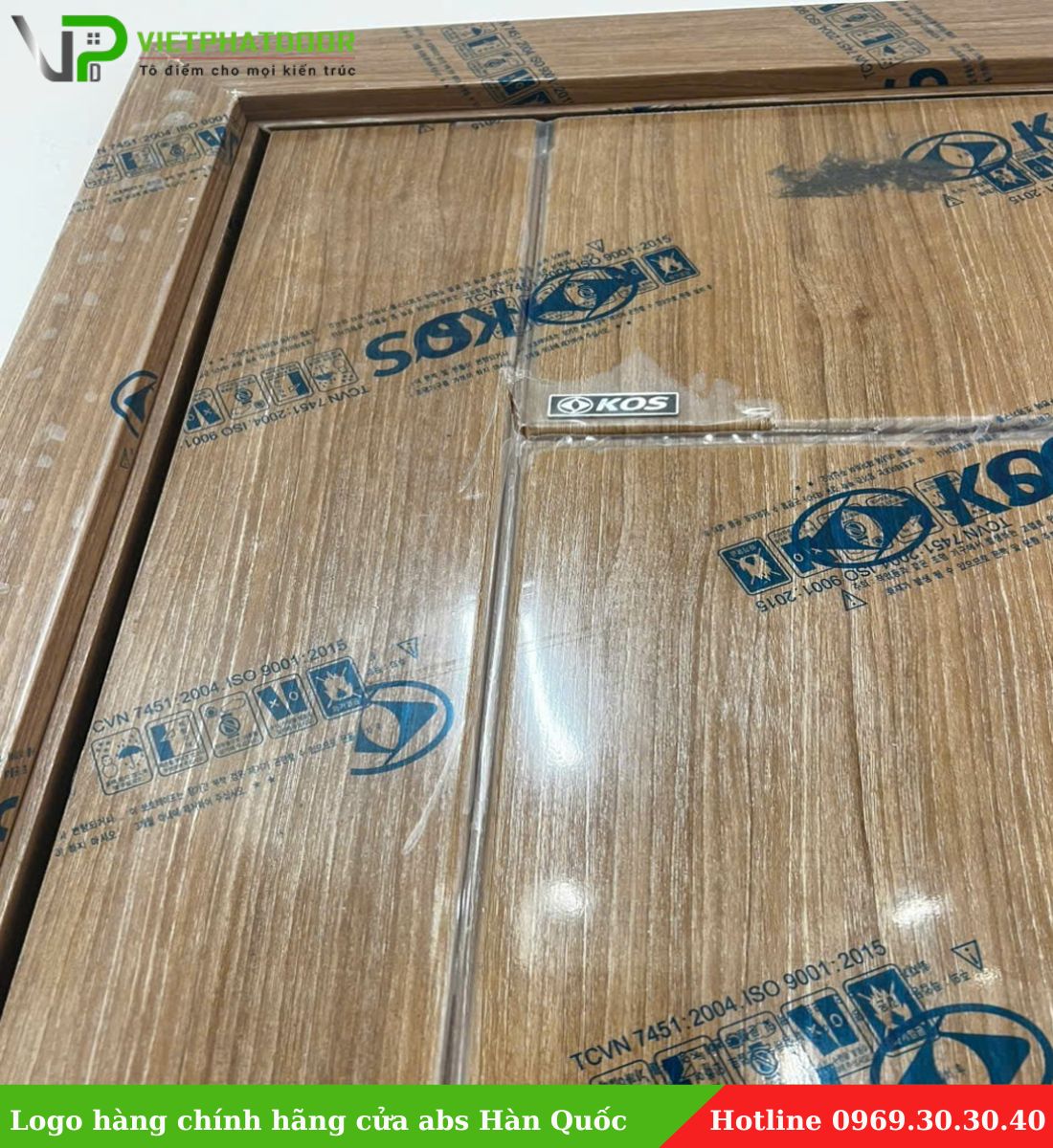 Logo hàng chính hãng cửa abs Hàn Quốc