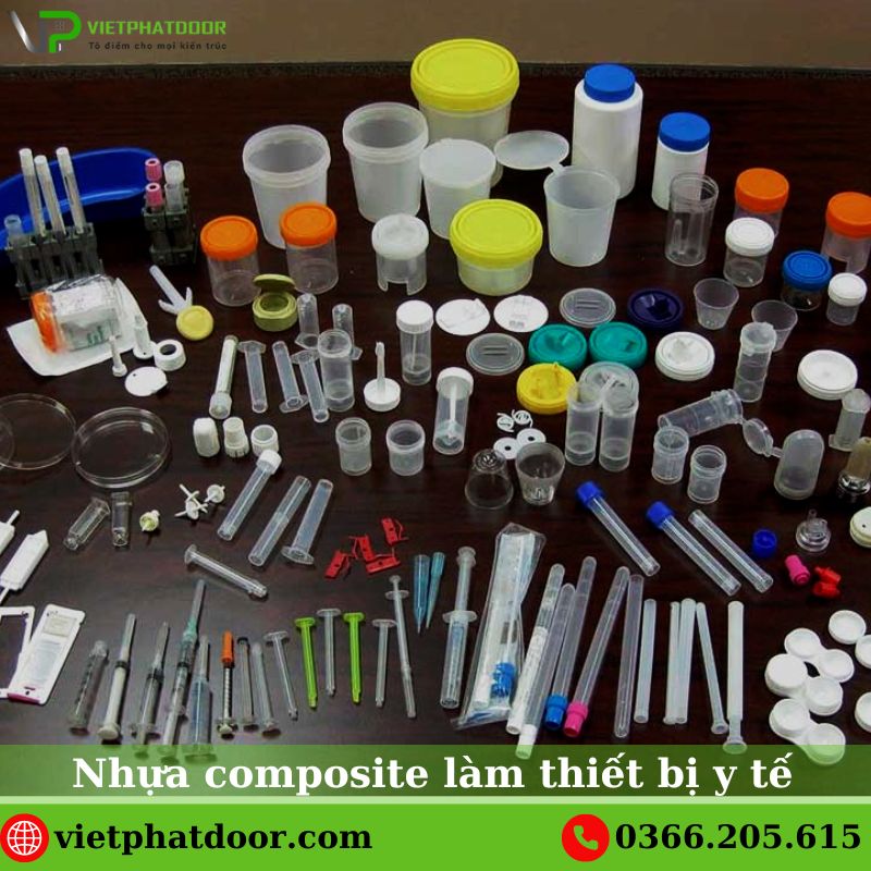 Cửa nhựa composite là gì? Những câu hỏi thường gặp khi mua cửa nhựa composite Nhựa composite làm thiết bị y tế