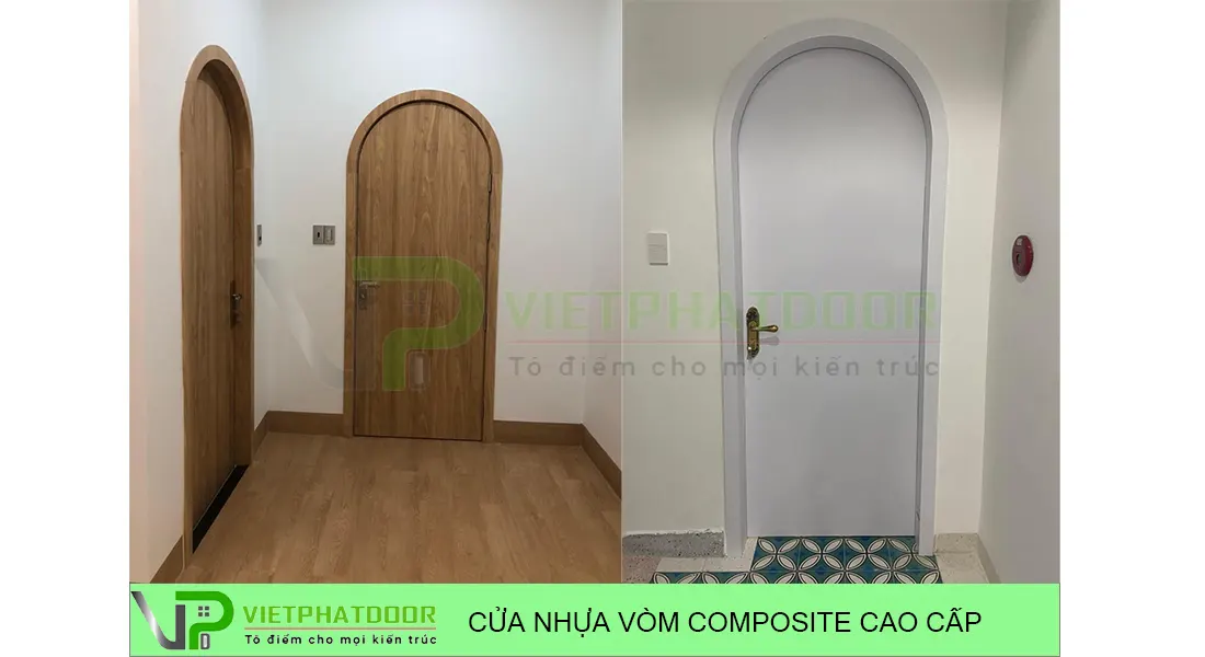 CỬA VÒM COMPOSITE VOM