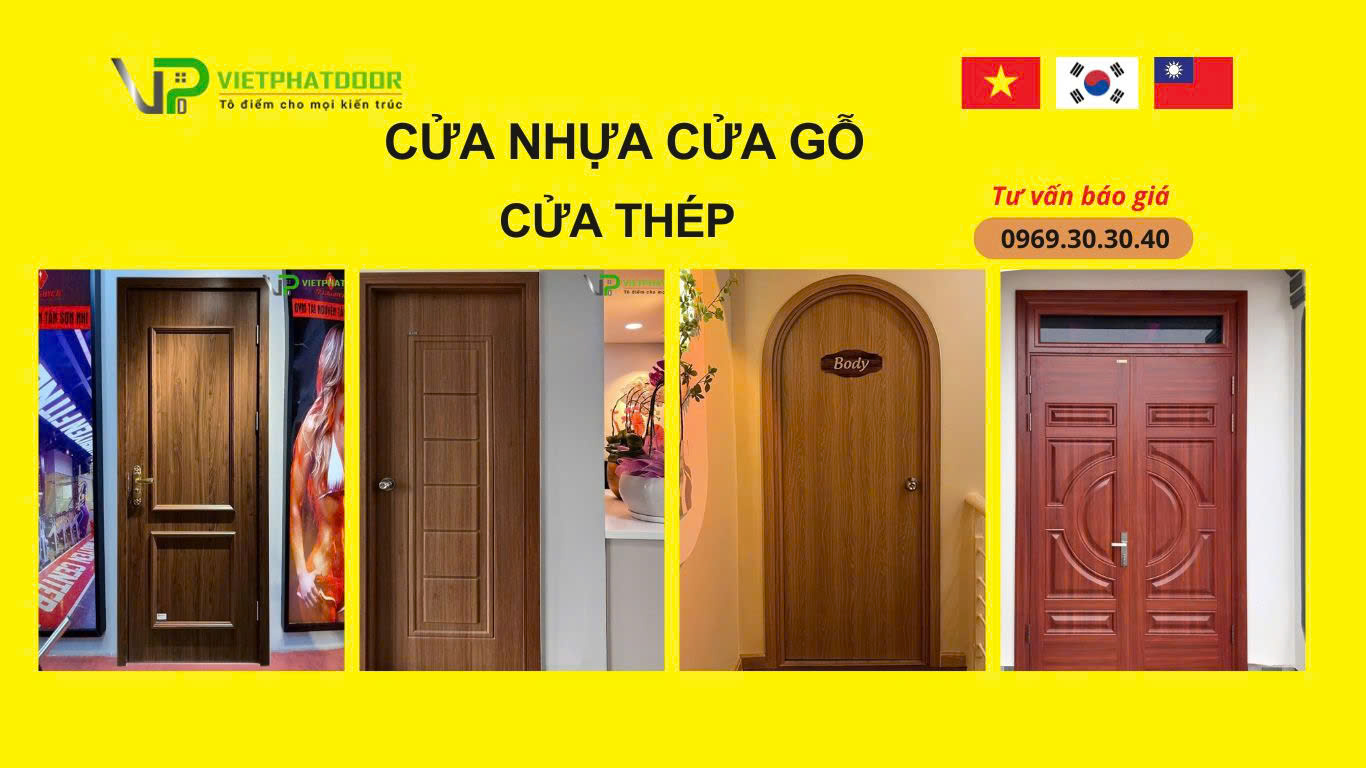 Cửa nhựa composite bao nhiêu tiền 1m2 Meta Corp