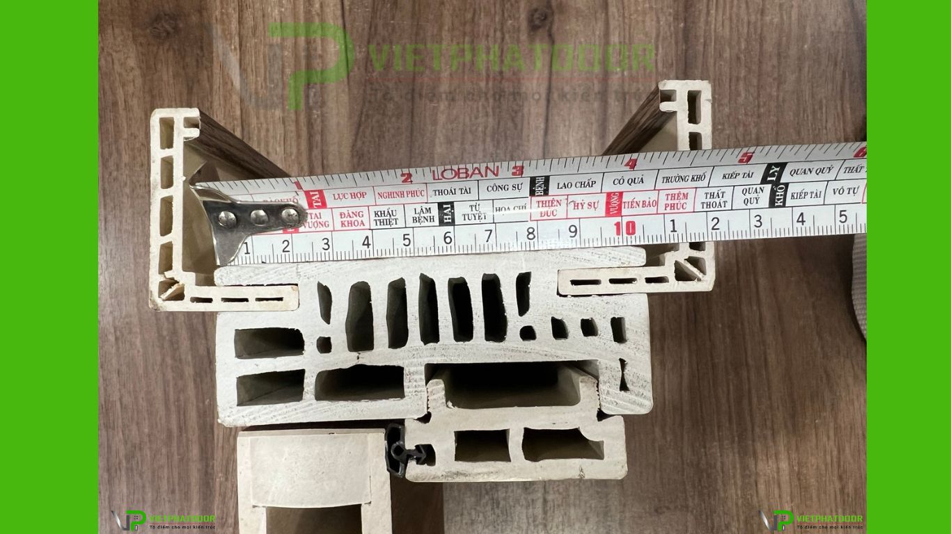 BÁO GIÁ CỬA PHÒNG NGỦ TẠI TPHCM, CỬA NHỰA GIẢ GỖ CAO CẤP GIÁ RẺ TẠI TPHCM cau tao cua nhua composite 1