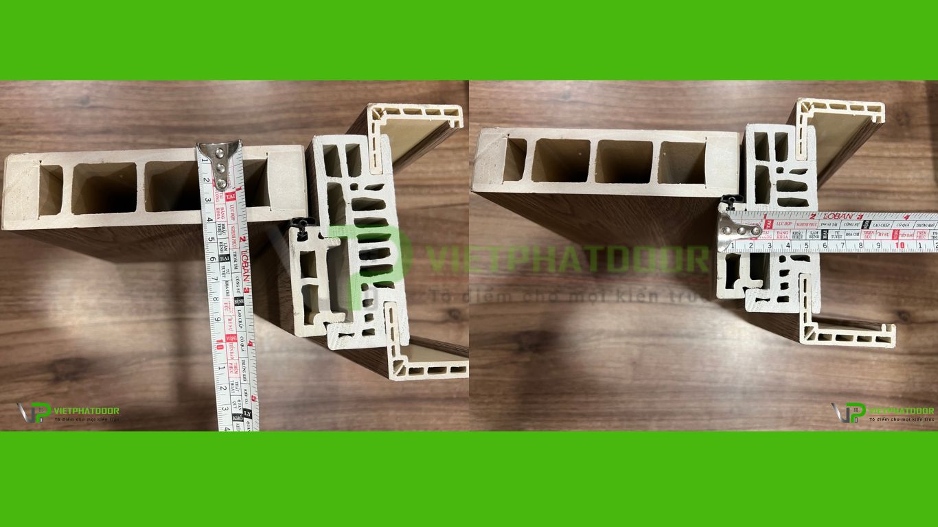 BÁO GIÁ CỬA PHÒNG NGỦ TẠI TPHCM, CỬA NHỰA GIẢ GỖ CAO CẤP GIÁ RẺ TẠI TPHCM cau tao cua nhua composite 2
