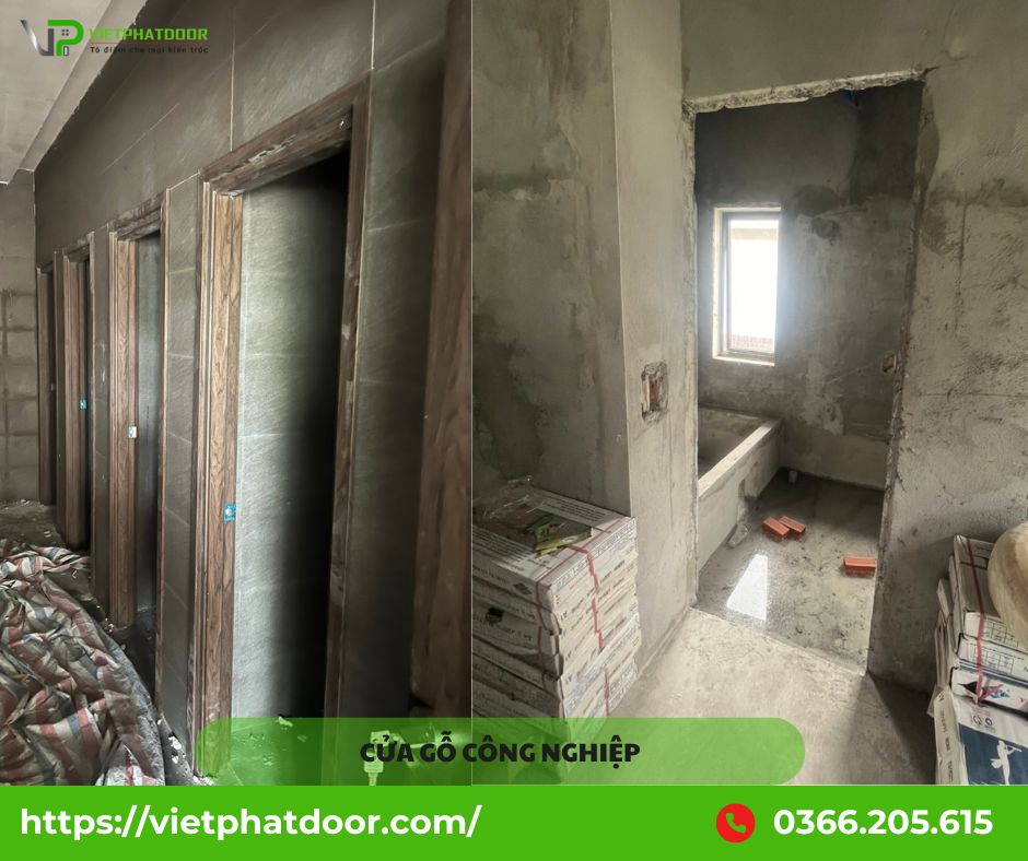 CỬA GỖ CÔNG NGHIỆP PHÒNG NGỦ ĐỒNG NAI cửa gỗ công nghiệp 08