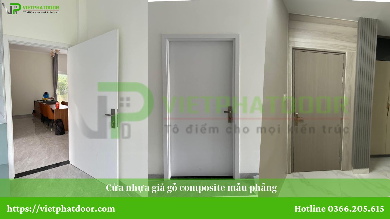 CỬA NHỰA GIẢ GỖ DÙNG ĐƯỢC CHO CẢ PHÒNG NGỦ, TOILET CỬA NHÀ TẮM Ở CẦN THƠ cửa nhựa composite