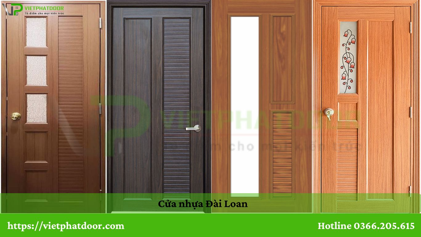 CỬA NHỰA GIẢ GỖ DÙNG ĐƯỢC CHO CẢ PHÒNG NGỦ, TOILET CỬA NHÀ TẮM Ở CẦN THƠ cua nhua dai loan 2