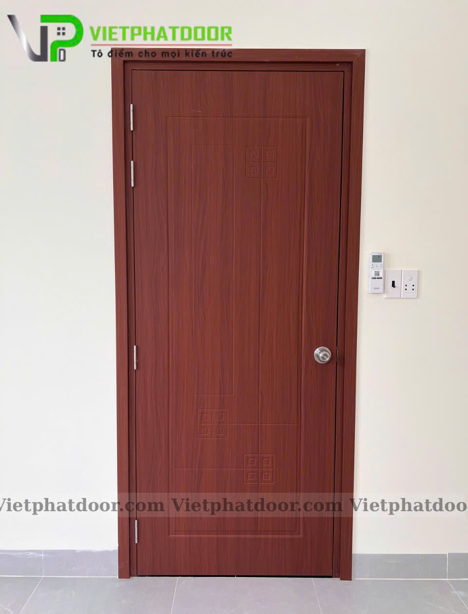 Cửa Nhựa Giả Gỗ Composite Meta Corp Tại Thuận An, Bình Dương cua-nhua-gia-go
