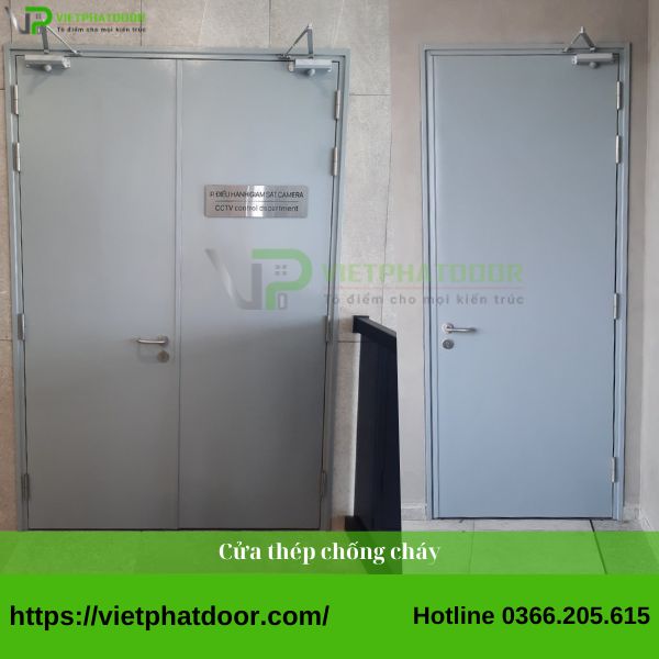 cửa thép chống cháy