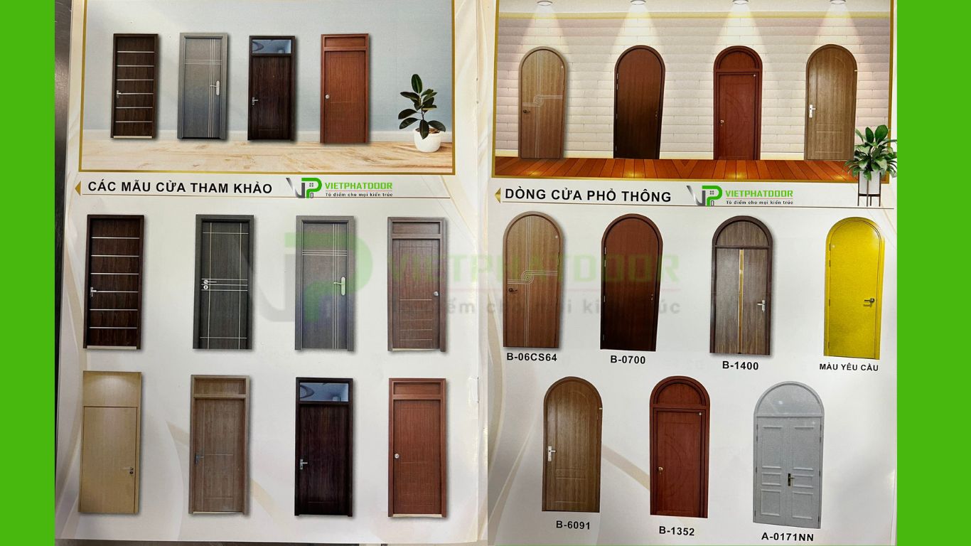 BÁO GIÁ CỬA PHÒNG NGỦ TẠI TPHCM, CỬA NHỰA GIẢ GỖ CAO CẤP GIÁ RẺ TẠI TPHCM mẫu cửa nhựa giả gỗ composite 2