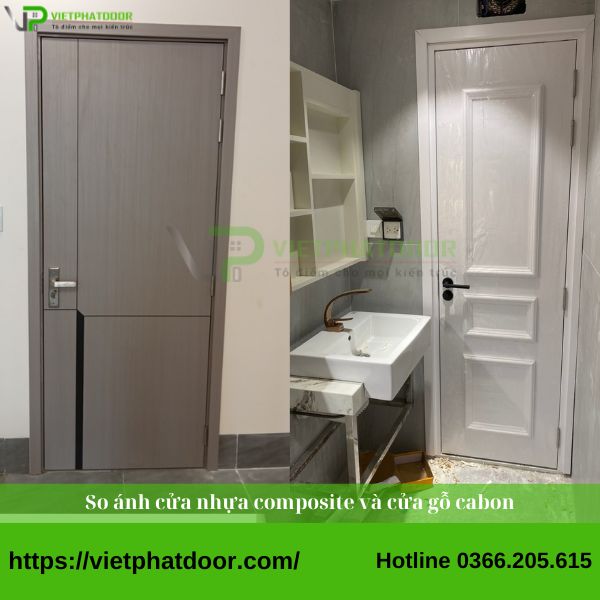 SO SÁNH BÁO GIÁ CỬA NHỰA COMPOSITE VÀ CỬA GỖ CARBON Ở ĐỒNG NAI so sánh cửa nhựa composite và cửa gỗ carbon
