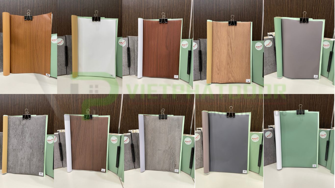 BÁO GIÁ CỬA PHÒNG NGỦ TẠI TPHCM, CỬA NHỰA GIẢ GỖ CAO CẤP GIÁ RẺ TẠI TPHCM màu cửa nhựa composite